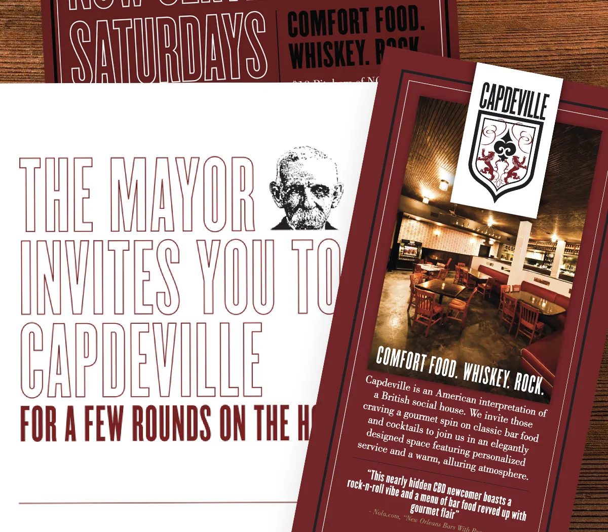 Charleston restaurant website design