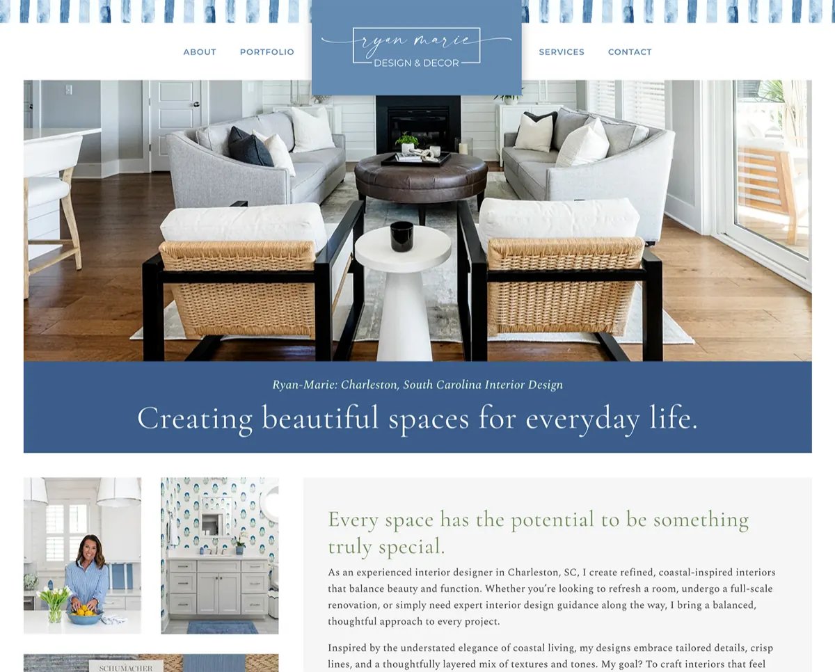 Ryan-Marie Design & Decor Website