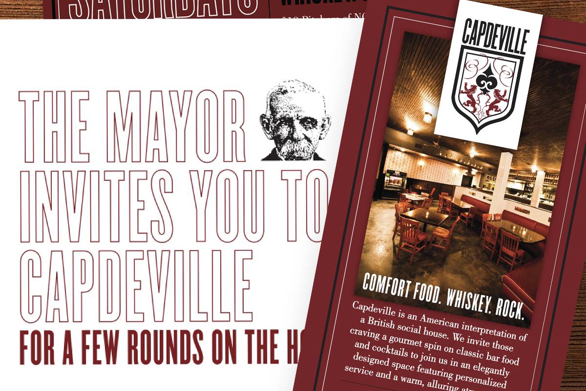 Charleston restaurant website design
