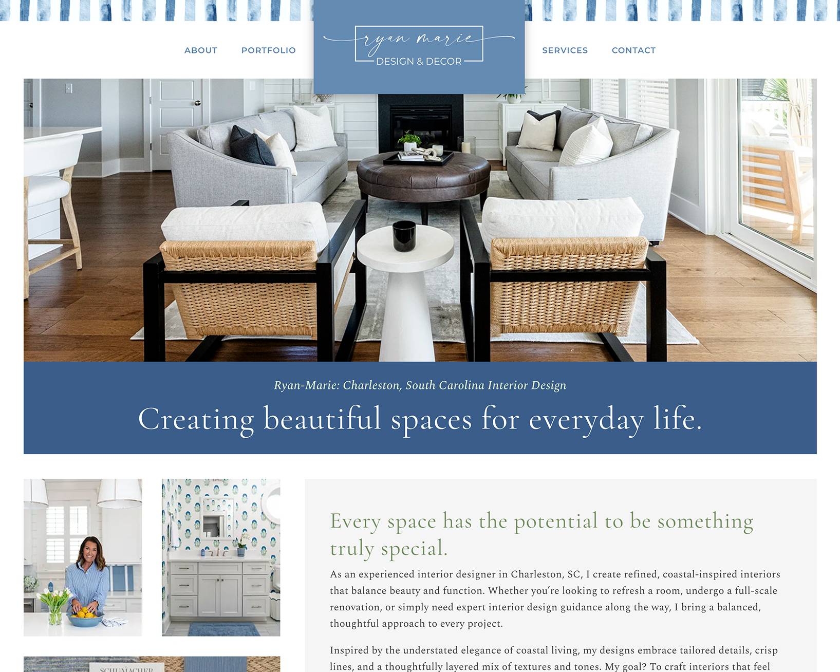 Ryan-Marie Design & Decor Website